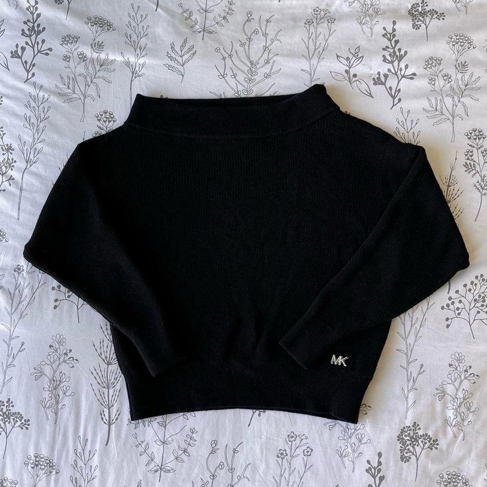 Michael Kors - Black off the shoulder sweater